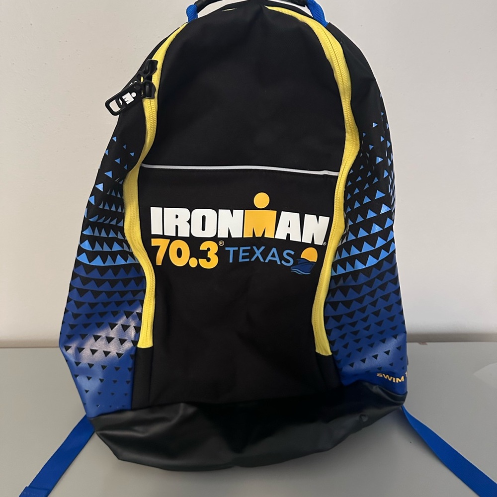 Iron Man Black and Blue Sporty Backpack